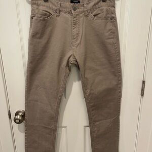 Alfani Men's Slim Fit Tan Jeans